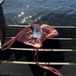 Pink Sun Dipped Classic bikini by Pear minimal Brazilian swimwear