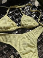 Yellow ribbon bikini The First Bite by Pear Brazilian swimwear