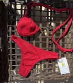 Red ribbon bikini The First Bite by Pear Brazilian swimwear
