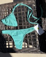 Green The First Bite Classic Bikini by Pear