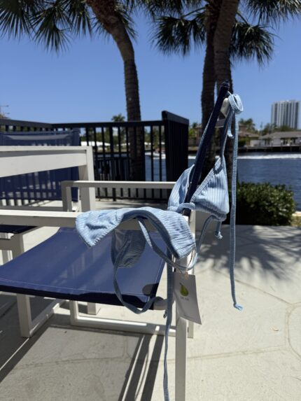 Blue ribbon bikini The First Bite by Pear Brazilian swimwear