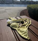 Yellow ribbon bikini The First Bite by Pear Brazilian swimwear