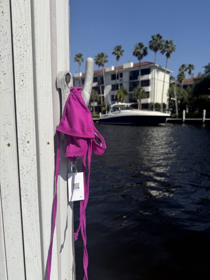 Pink ribbon bikini The First Bite by Pear Brazilian swimwear