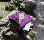 Purple Sun Dipped Bold bikini by Pear minimal Brazilian swimwear
